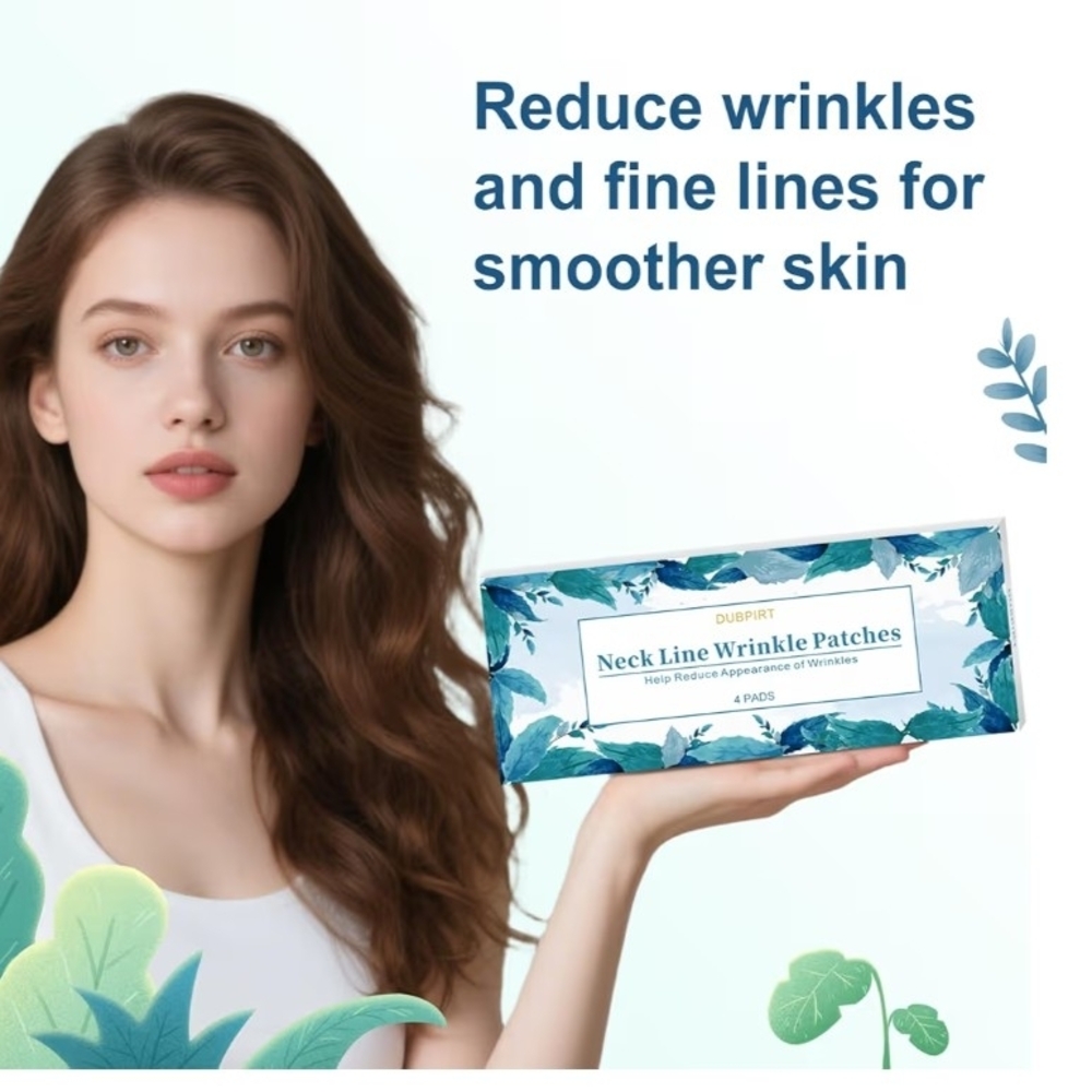 Amazon Blue Skincare Neck Patches